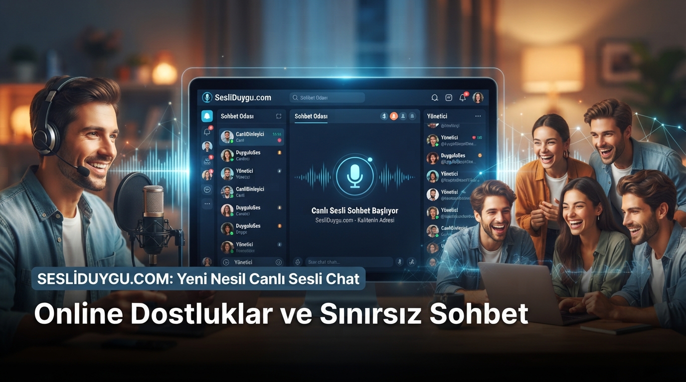 Yeni Nesil Sesli Sohbet Deneyimi: SesliDuygu.co...